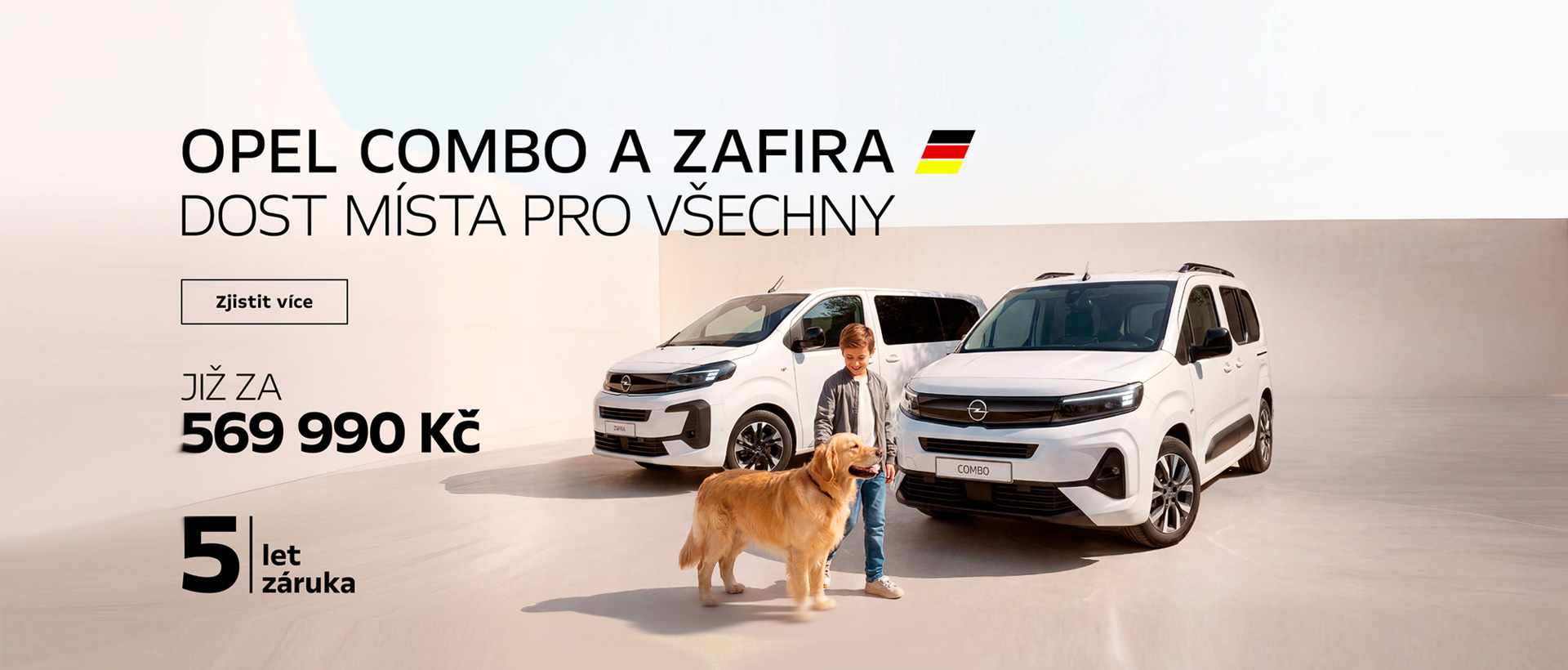 Opel Zafira a Combo